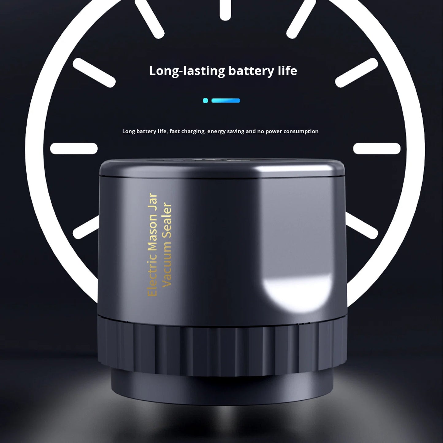 2026 Otomatik Elektrikli USB Taşınabilir Mason Kavanoz Vakum Makinesi Ev ve Karavan Kullanımı için Gıda Saklama